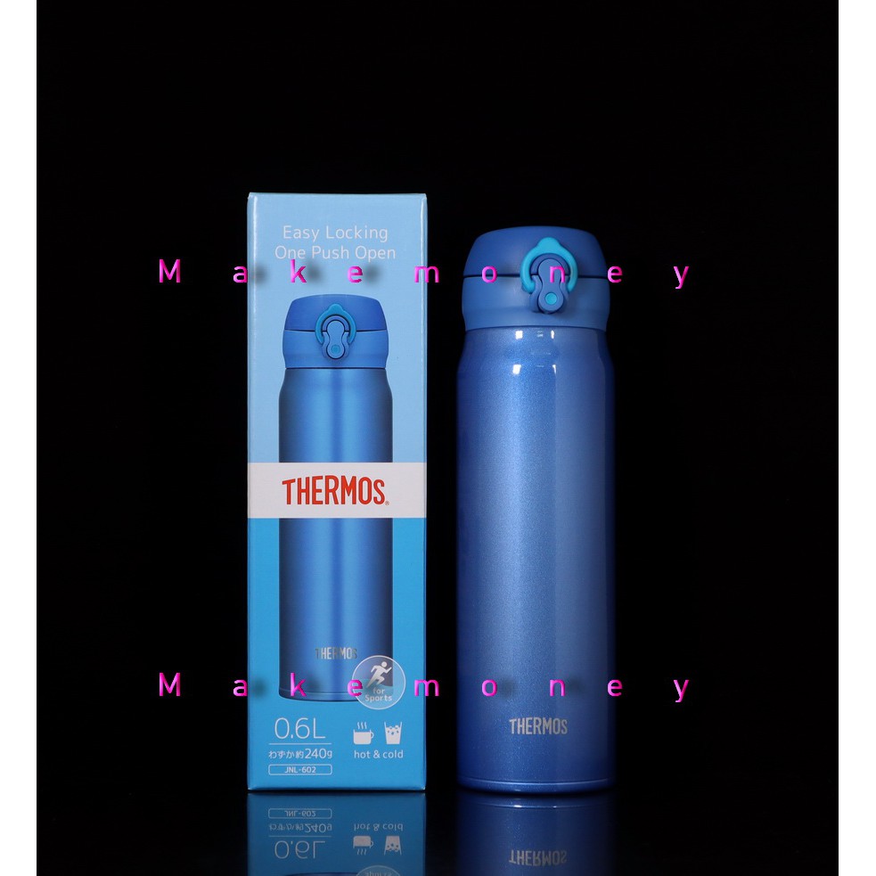 (贈膠圏)Thermos膳魔師 JNL602 不銹鋼保溫瓶 同星巴克venti(特大杯)=20oz 公司貨 蝦皮購物