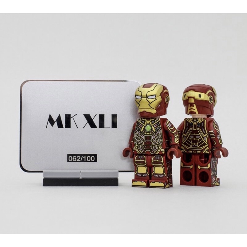 Figurine Lab9 Classic Iron Man, Super Héros Marvel, Neuve Sous Blister