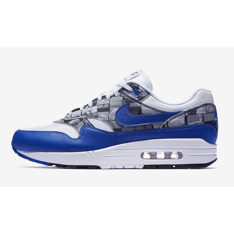 NIKE X Atmos AIR MAX 1 PRNT We Love Nike 鞋盒聯名氣墊AQ0927-100