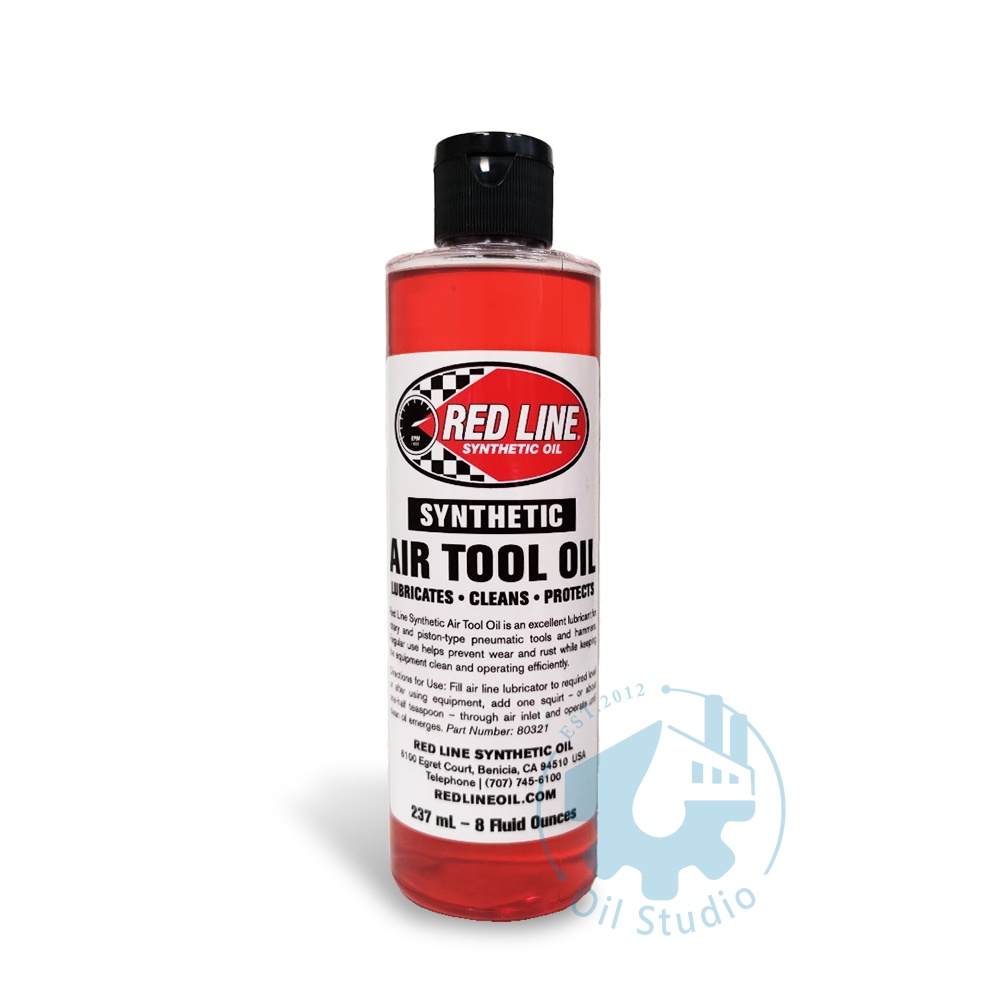《油工坊》RED LINE AIR TOOL OIL 氣動工具油 板手保養 空壓機油 237ML 蝦皮購物