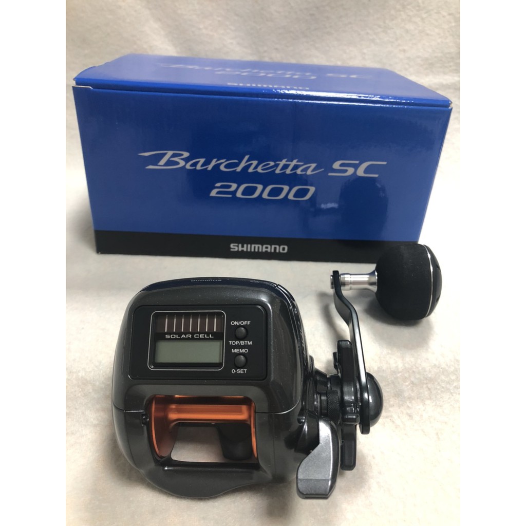 🔥【台南平昇釣具】 🔥 SHIMANO BARCHETTA SC小船1000 2000 3000計米數