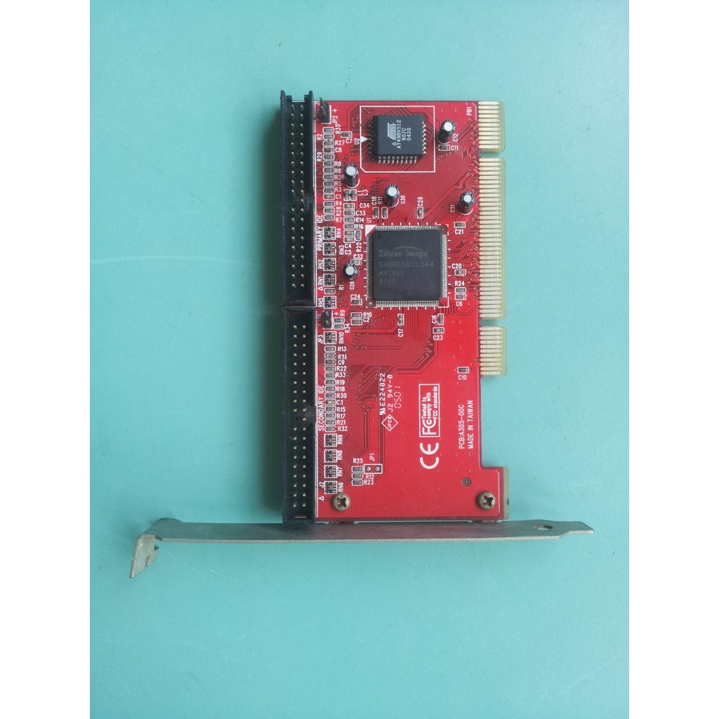 PCI轉IDE(x2)擴充卡 Silicon Image SiI 0680 ATA/133 RAID卡 64位元可用 | 蝦皮購物