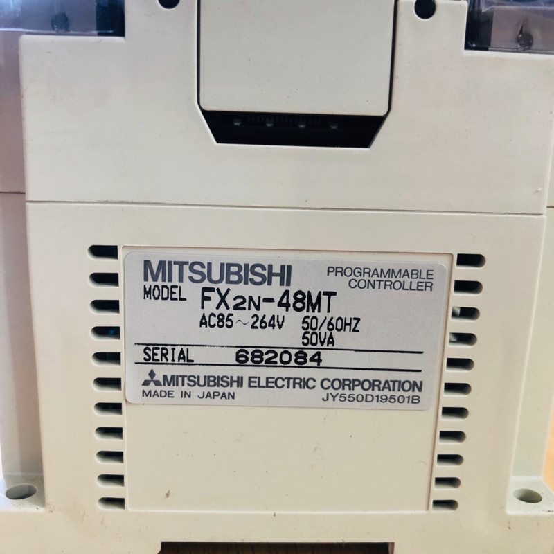 三菱可程式控制器PLC FX2N-48MR/MT（二手） | 蝦皮購物