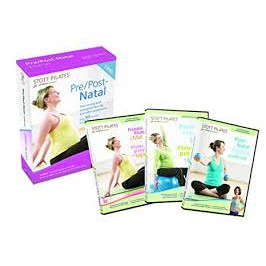 (二手近全新)孕婦瑜珈 皮拉提斯 DVD STOTT PILATES(三片裝不拆售)