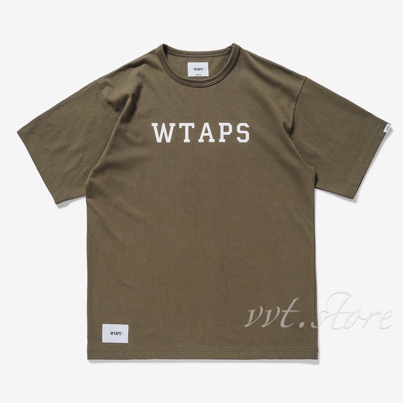 WTAPS 21SS COLLEGE / SS / COTTON 短袖T恤| 蝦皮購物