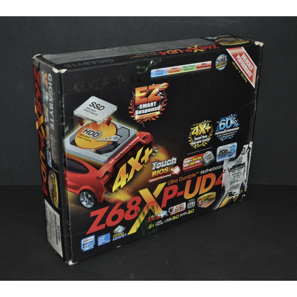 技嘉GA-Z68XP-UD4 Rev.1.3 (1155 Z68 DDR3 SATA3 USB3.0) 非H77 Z77