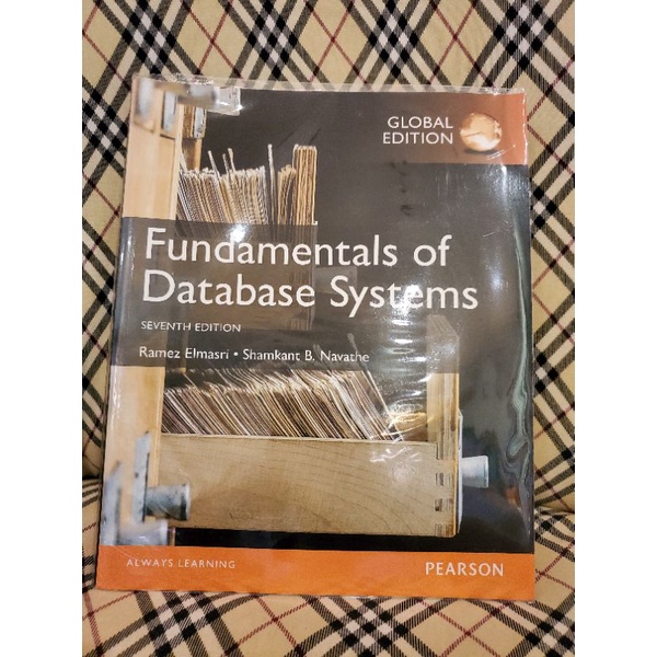 資料庫系統 第七版 Fundamentals Of Database Systems Seventh Edition | 蝦皮購物