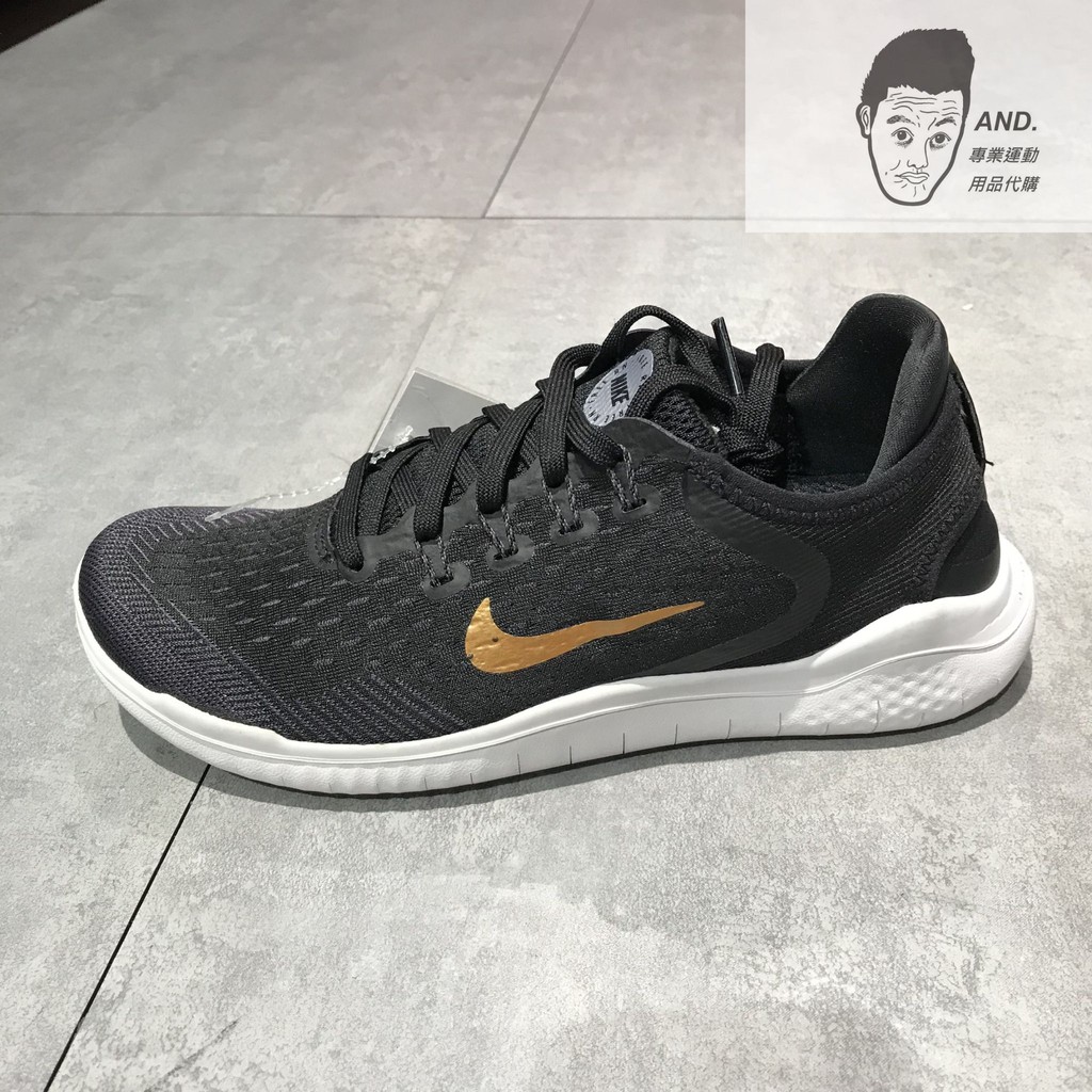 Womens nike free rn black sale