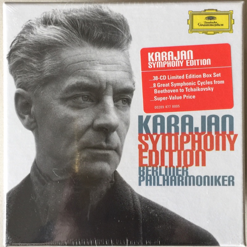 Karajan Symphony Edition 38張CD 卡拉揚交響曲經典套裝 DG發行 全新未拆封