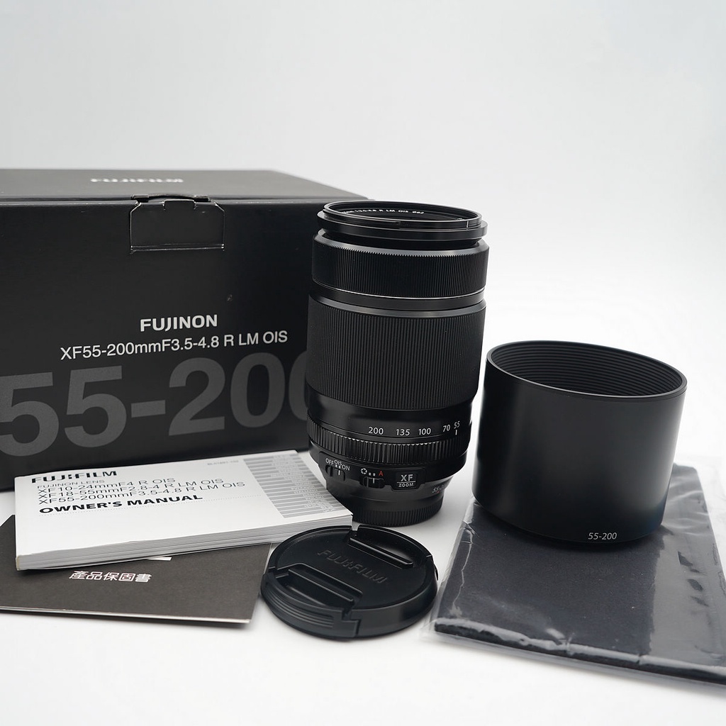 【明昌】【中古二手】Fujifilm XF 55-200mm F3.5-4.8 R LM OIS 55-200