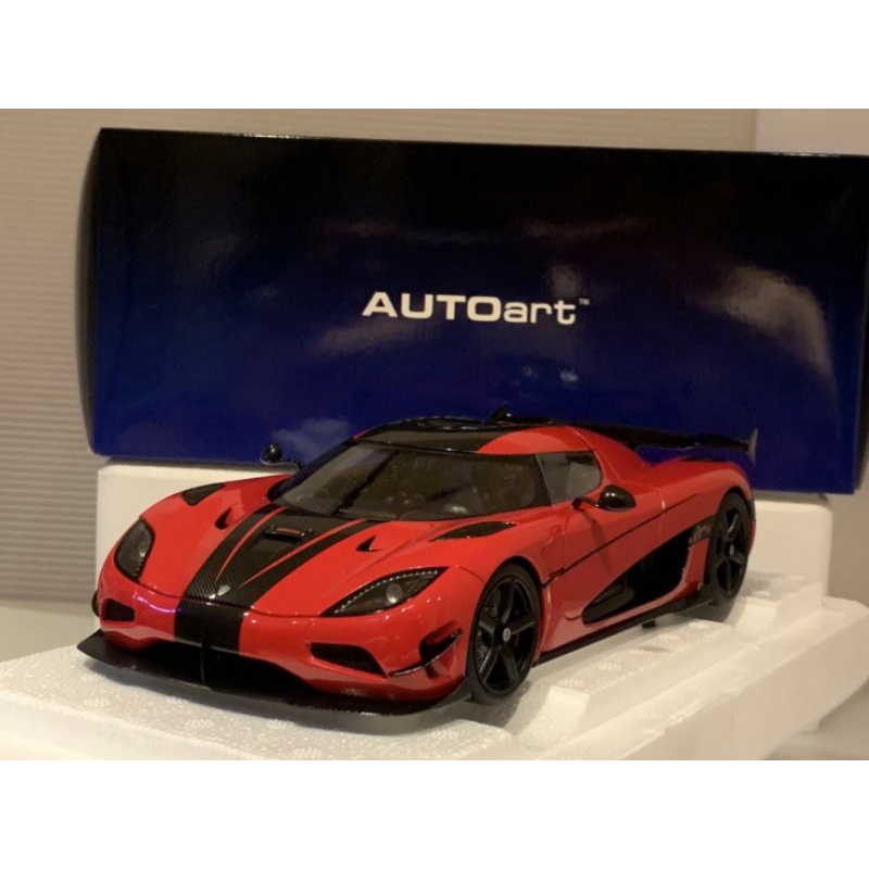 Autoart 1:18 Koenigsegg Agera RS 2015 Rouge Métallisé AA79022 - Modèle De Collection