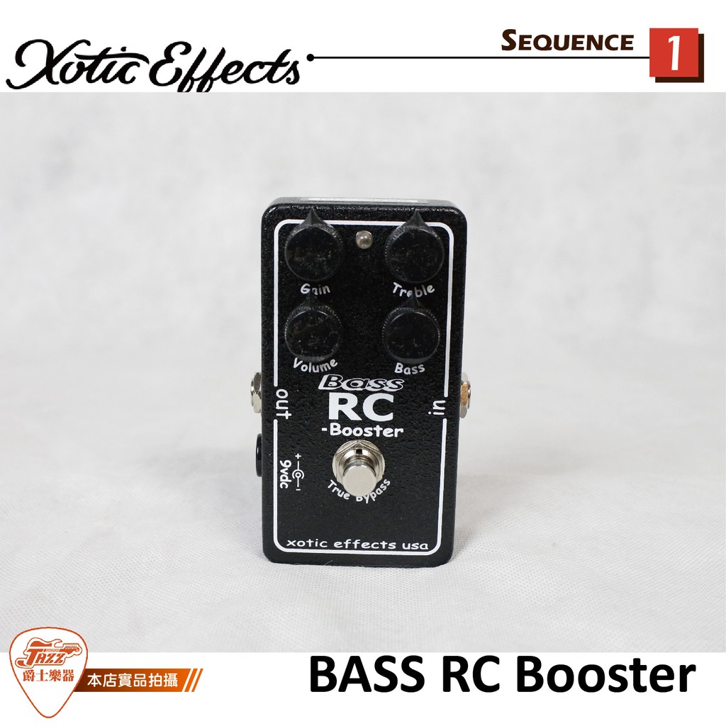 爵士樂器】 Xotic Bass RC Booster 增益效果器BASS RC | 蝦皮購物