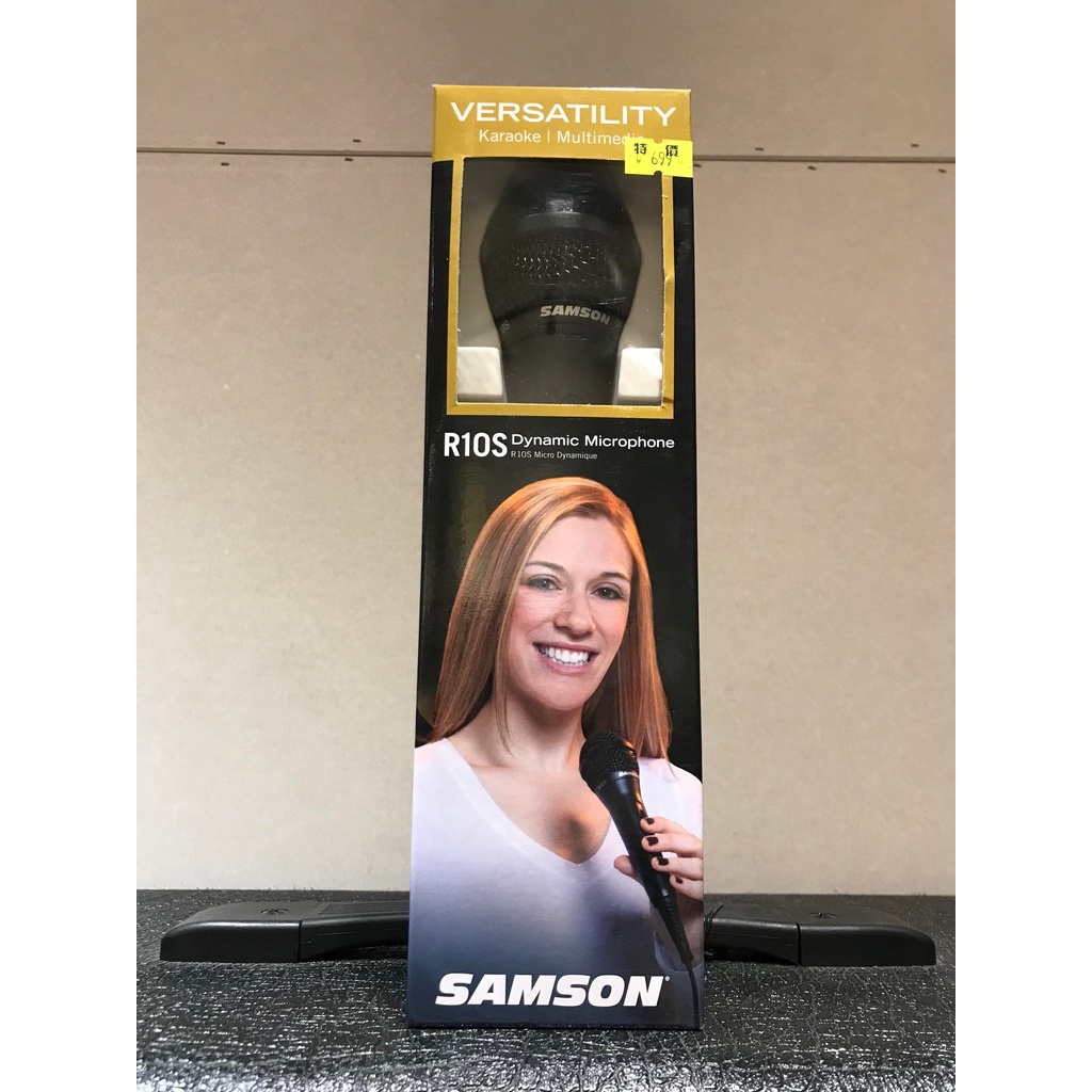 SAMSON R10S 心型指向 動圈式麥克風 【世品樂器】 | 蝦皮購物