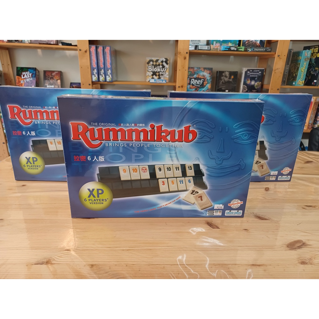 【Fun.樂桌遊】拉密XP六人家庭版 Rummikub XP 6 Players 繁體中文版 正版桌遊 | 蝦皮購物
