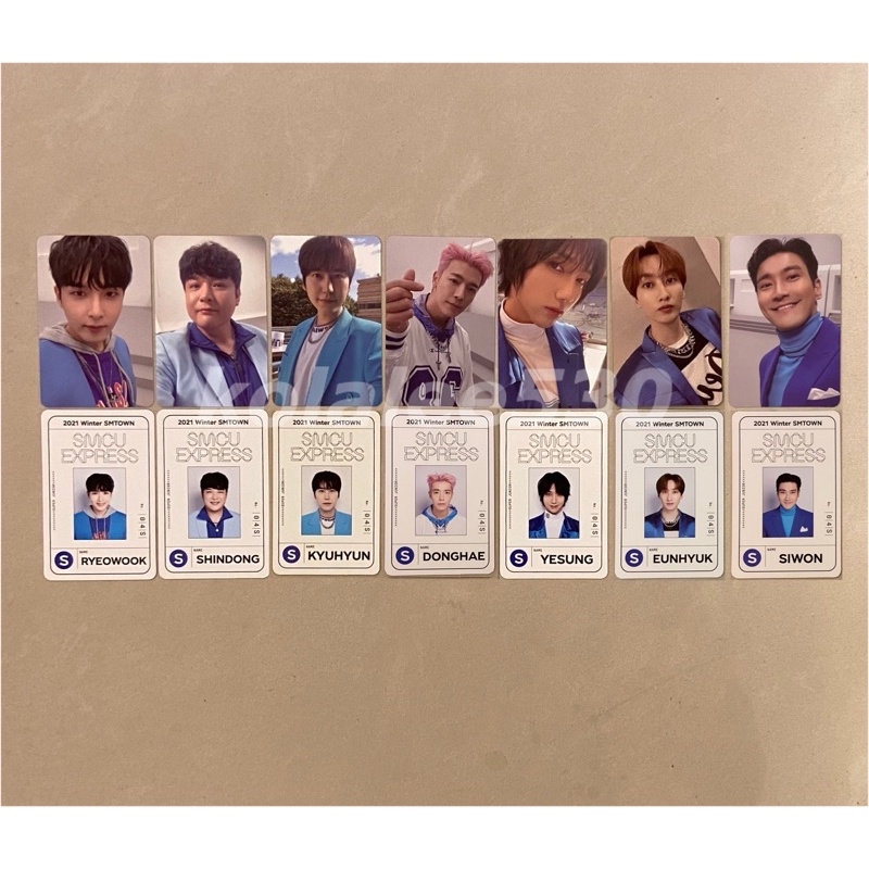 SUPER JUNIOR - 2021 Winter SMTOWN SMCU EXPRESS  ドンヘ SUPER JUNIOR 2021 WINTER SMTOWN : SMCU EXPRESS Donghae Type