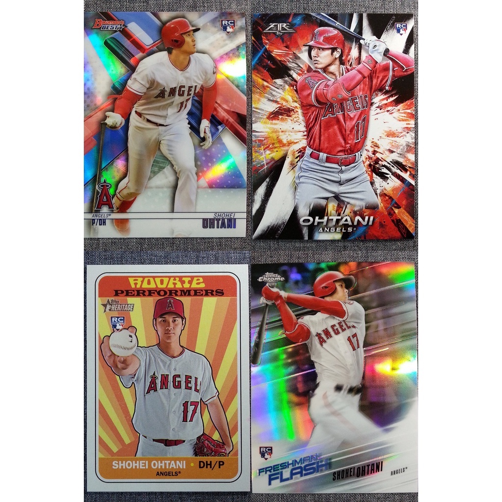 10/25更新大谷翔平新人卡Shohei Ohtani RC 二刀流天使隊2018 MLB 大