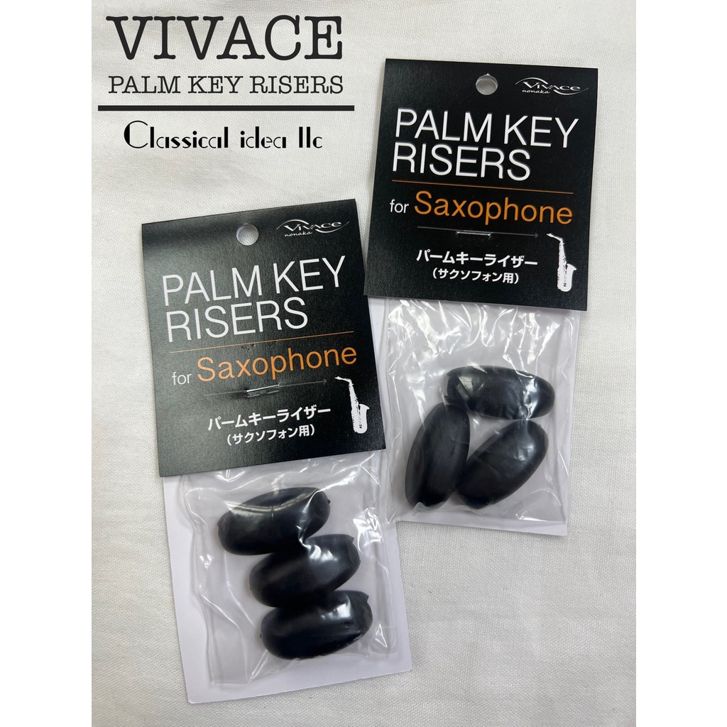 【古點子樂器】日本NONAKA 薩克斯風側鍵增高墊 左手用 Vivace Palm Key Riser | 蝦皮購物
