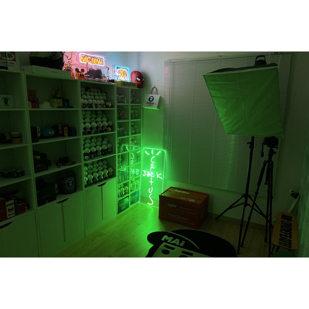全新限量免運 Travis Scott CACTUS JACK neon sign led霓虹燈室內裝飾收藏招牌 | 蝦皮購物