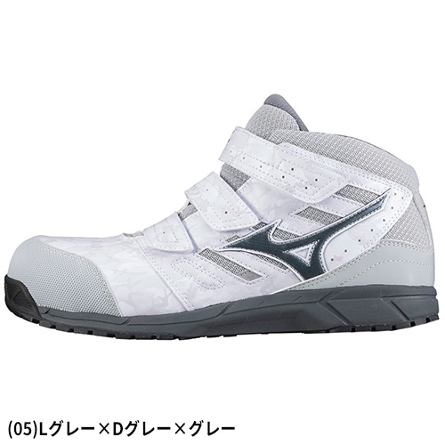 MIZUNO c1ga1802 塑鋼安全鞋-✈日本直送✈(可開統編)-灰/24.5cm