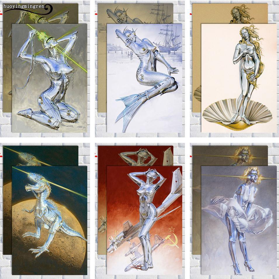 空山基 Sorayama 限定版画 サイン入り 額装済み 現物有り 空山基（Hajime Sorayama）ロボット サイン入り版画の通販 by C-楽人's