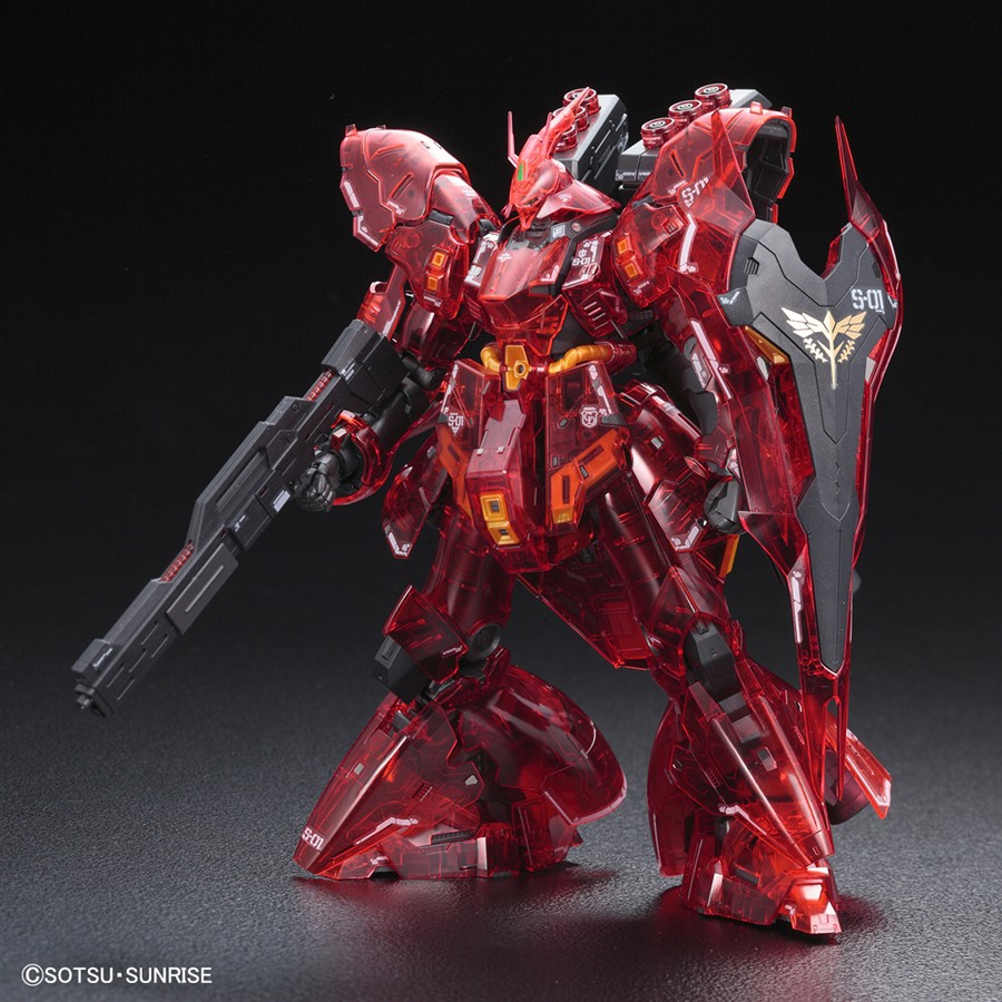 RG 彩透SAZABI 1/144 日本鋼彈基地限定沙薩比透明配色| 蝦皮購物