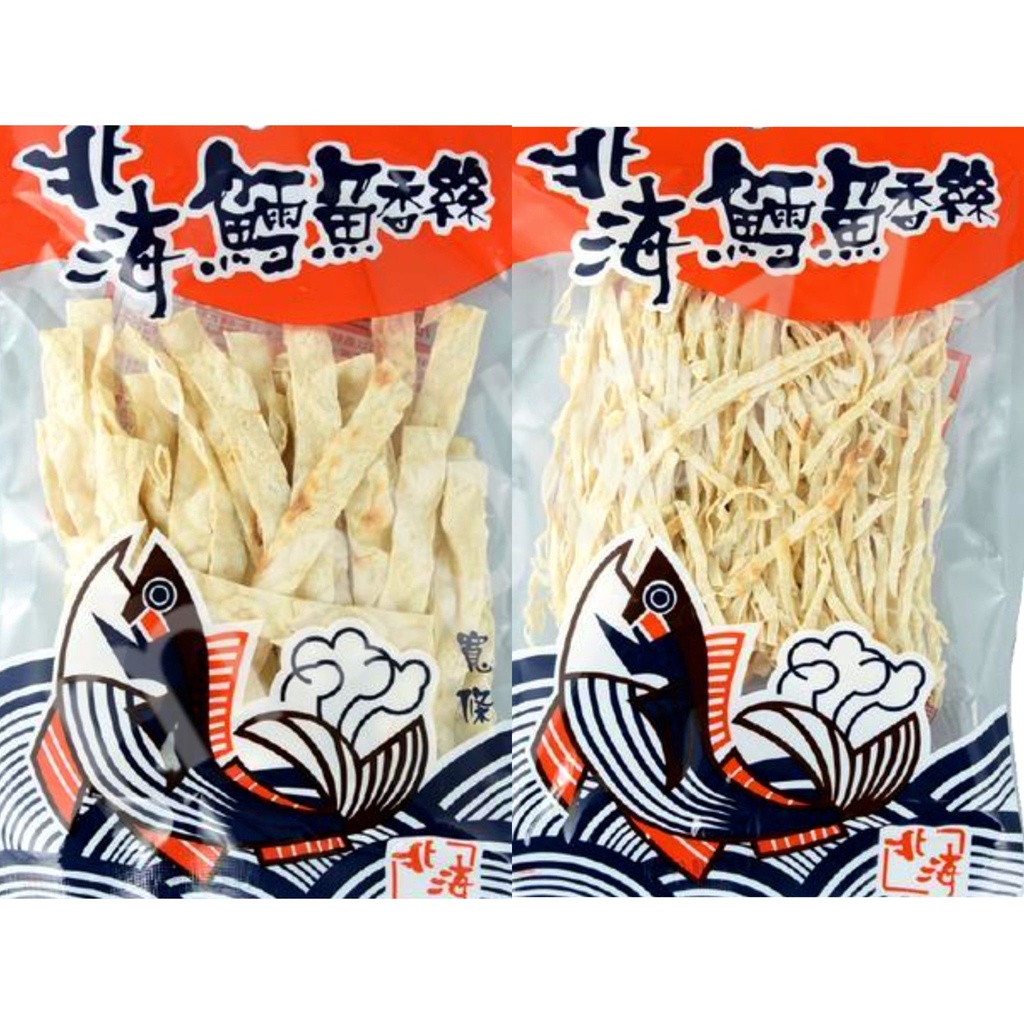北海 鱈魚香絲寬條38g 鱈魚香絲細條41g 點心 零食 019P[maplezz] | 蝦皮購物