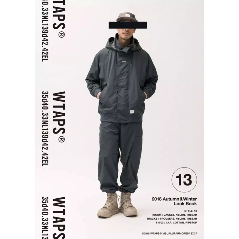 WTAPS 18AW INCOM / JACKET. NYLON 防風外套| 蝦皮購物