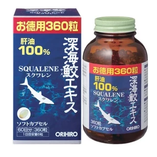 蝦皮最低價-日本預購 ORIHIRO日本深海鮫魚油360粒