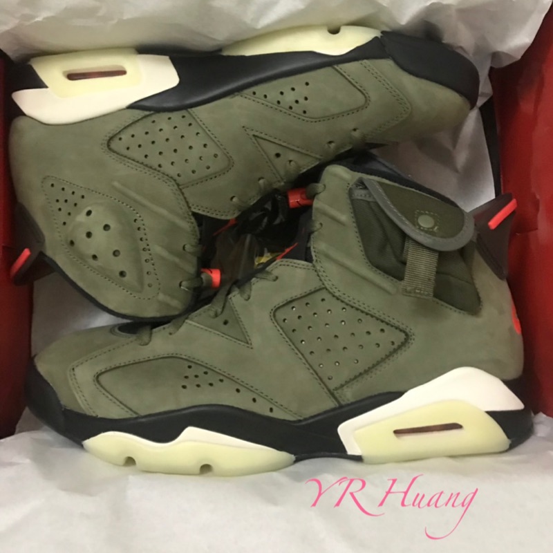 Travis scott nike hot sale jordan 6