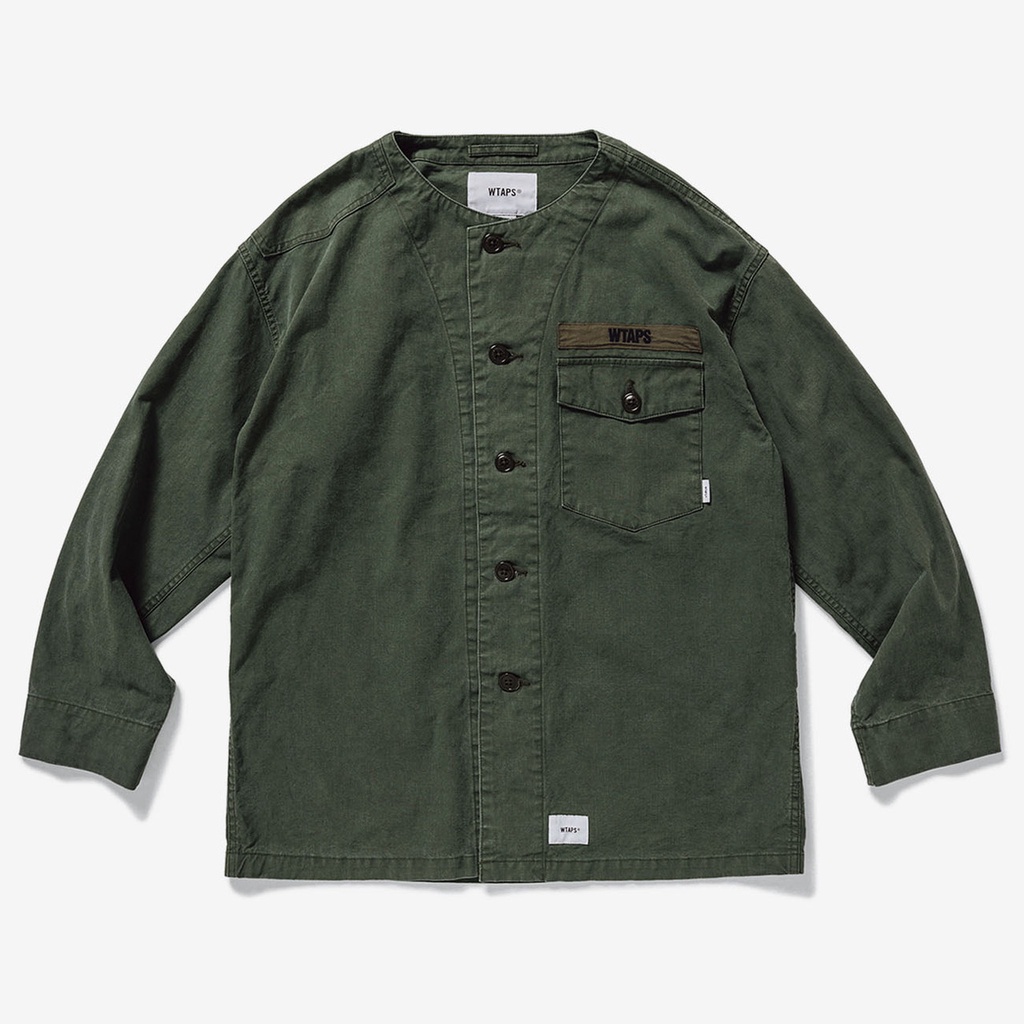 AllenTAPS】WTAPS 20SS SCOUT LS / SHIRT. COTTON. OXFORD | 蝦皮購物