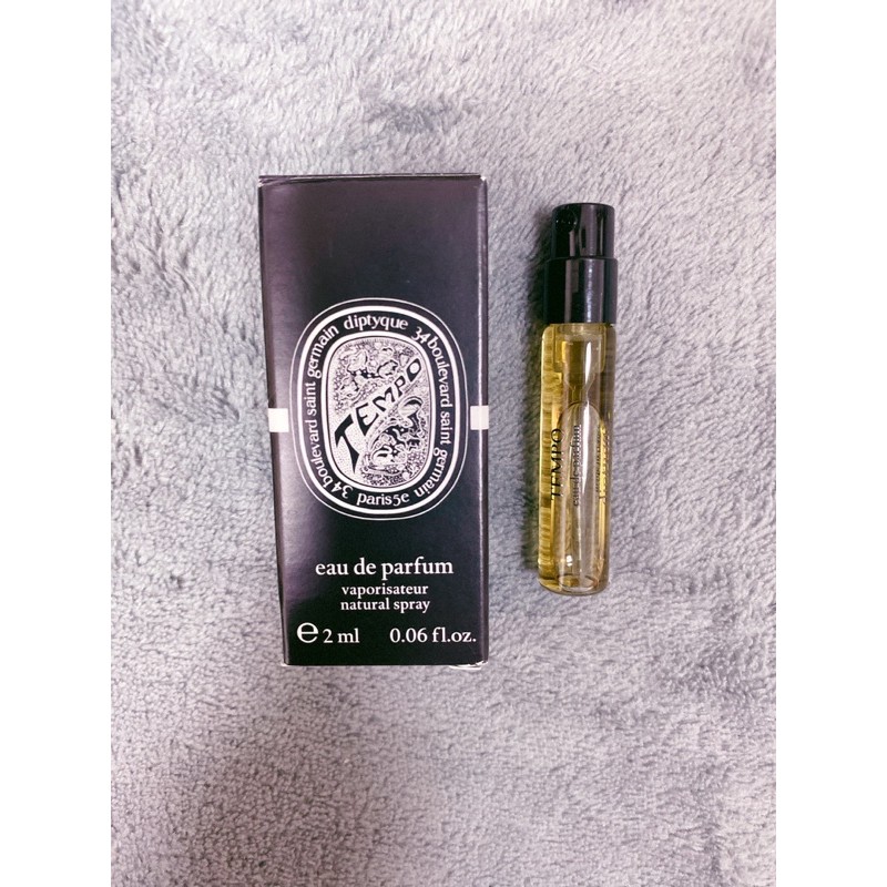 Diptyque 蒂普提克《Tempo 坦博》中性淡香精2mL 小樣試香二手香水近