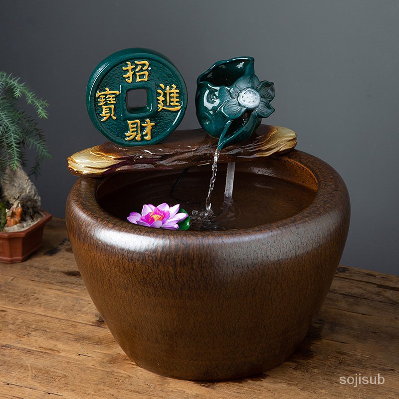 金魚缸 • 特大荷花缸