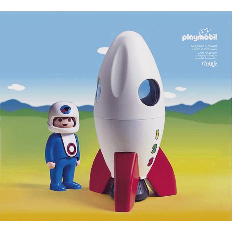 プレイモービル Playmobil 3590 たやすく Astronauts 宇宙飛行士