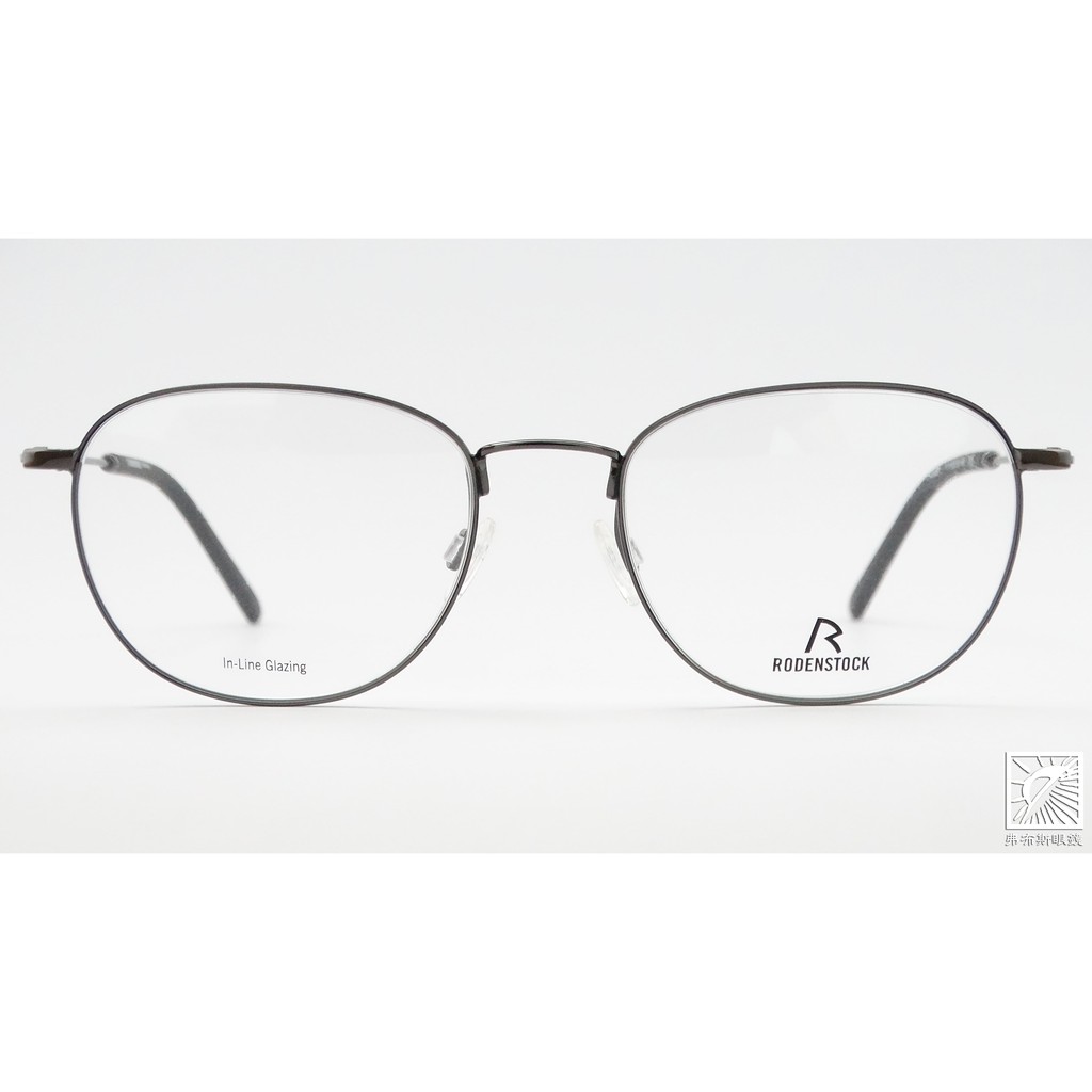 【弗布斯眼鏡】RODENSTOCK R 2617/C 黑 不鏽鋼 德國品牌 羅敦司得 金屬框 德國製 光學眼鏡 圓框