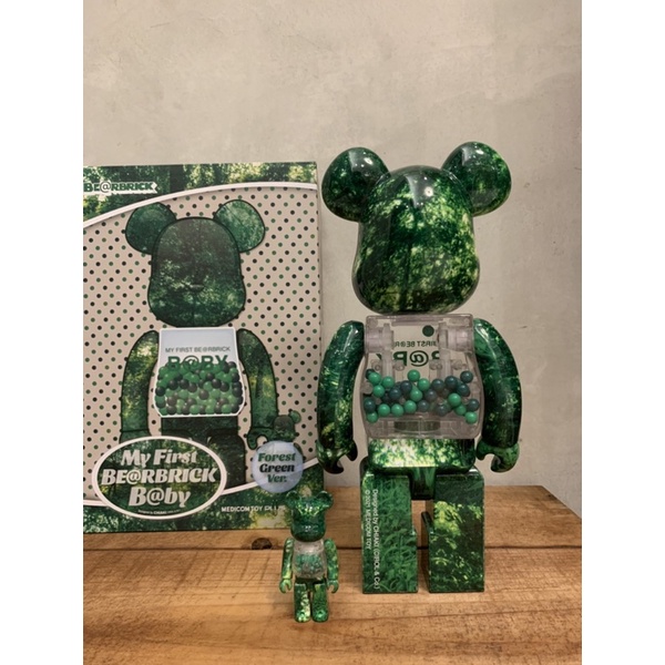 MY FIRST BE@RBRICK B@BY FOREST GREEN