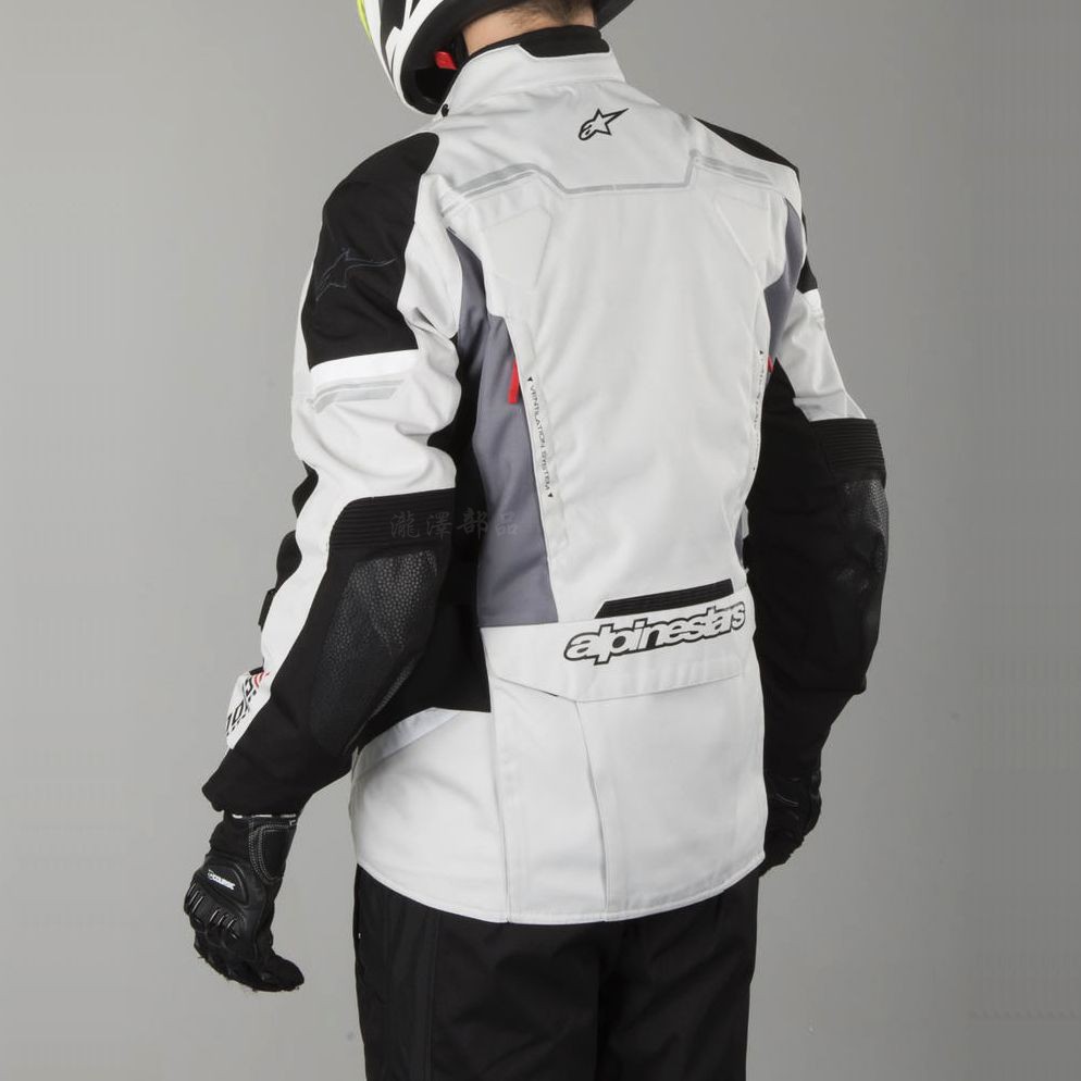 瀧澤部品義大利Alpinestars A星ANDES V2 DryStar Jacket 白黑灰防水防