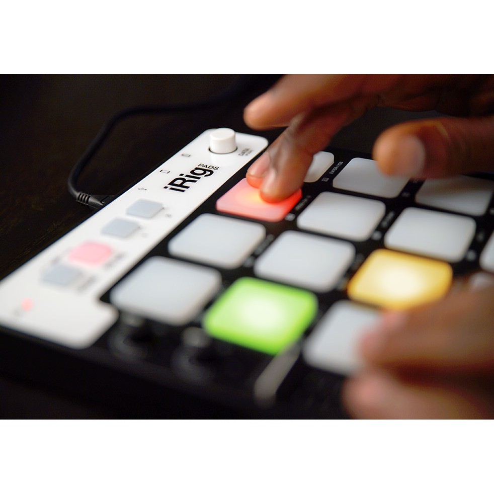 搖滾玩家樂器】全新公司貨IK Multimedia iRig Pads DJ 節奏MIDI 控制器