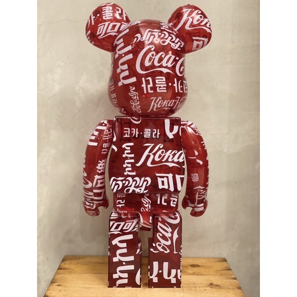 BE@RBRICK ATOMS x Coca Cola 透明紅可樂1000% | 蝦皮購物