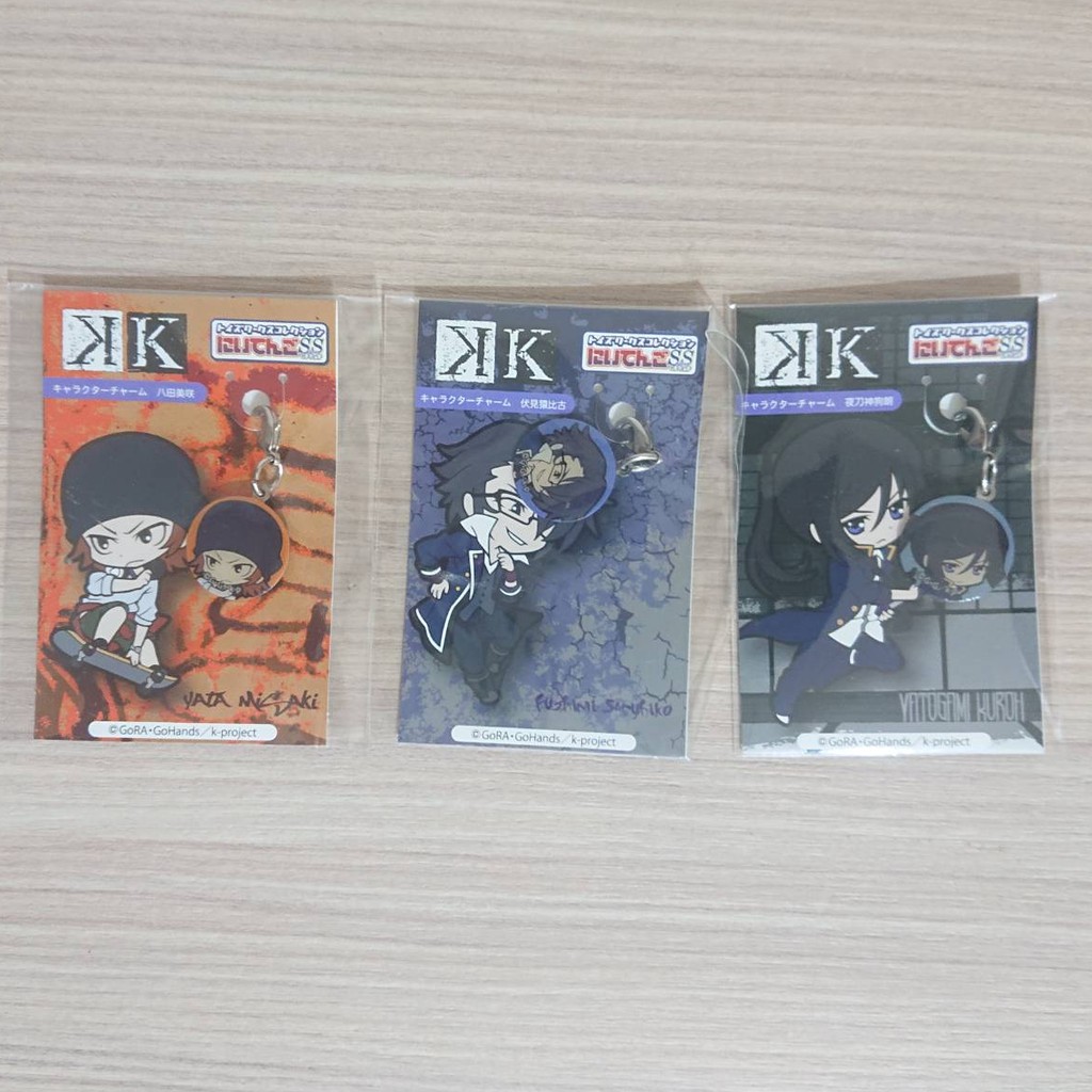 K 動畫日版八田美咲伏見猿比谷夜刀神狗朗吊飾| 蝦皮購物