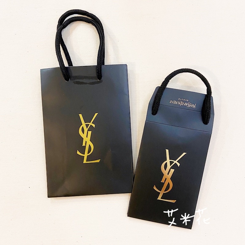 YSL🌷專櫃紙袋【艾米花】專櫃小紙袋 提袋