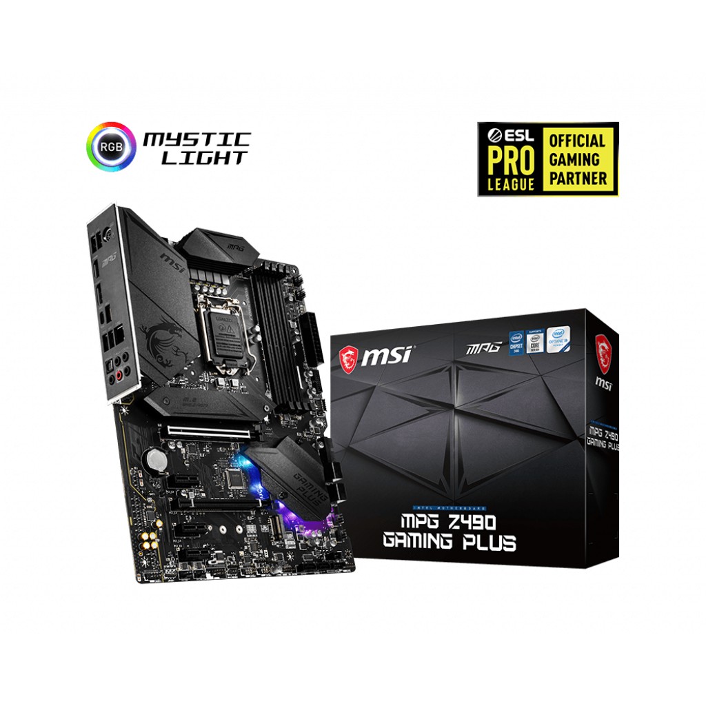 MSI 微星MPG Z490 GAMING PLUS 主機板註五年免運| 蝦皮購物