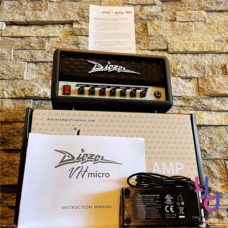 DIEZEL VH Micro Mini amp 30瓦 電吉他 音箱頭 公司貨 破音 金屬 蝦皮購物