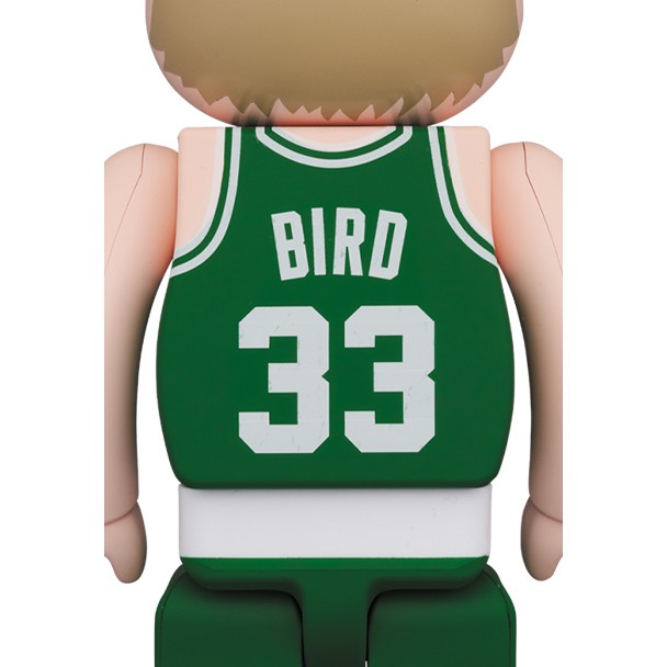 BEETLE BE@RBRICK NBA LEGENDS LARRY BIRD 大鳥柏德庫柏力克熊100 400