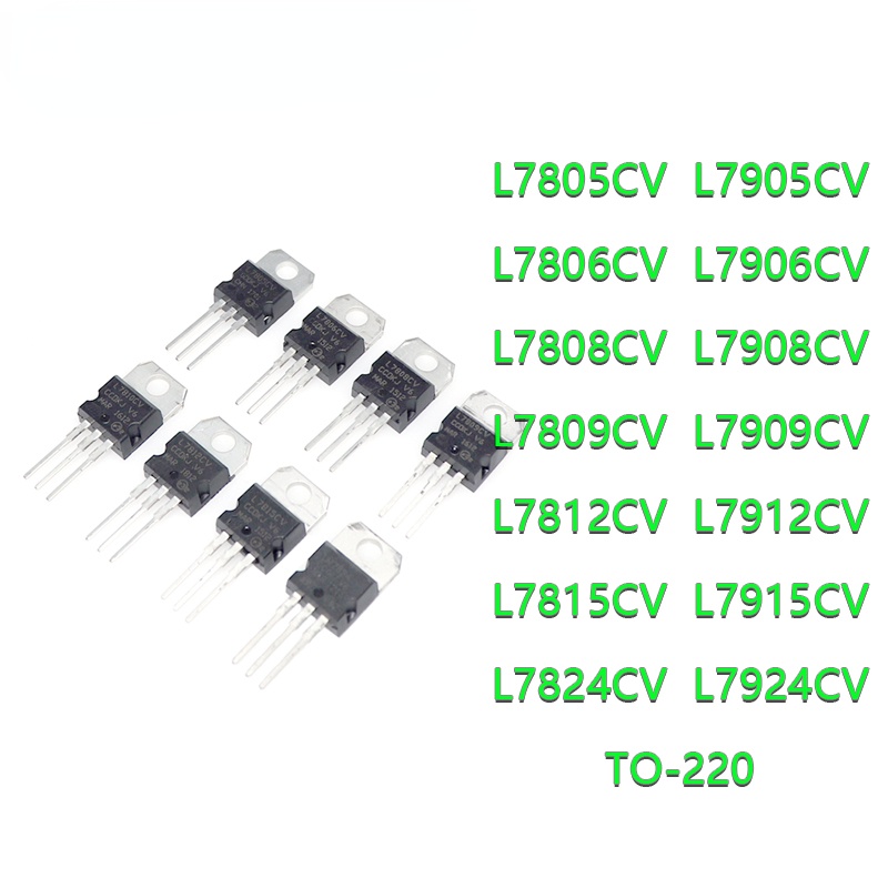 10個 L7805CV TO220 L7805 L7806CV L7808CV L7809CV L7812CV L78 | 蝦皮購物