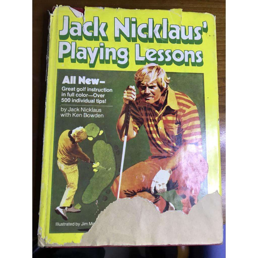 Jack Nicklaus Playing Lessons 原文，但應為台灣翻印