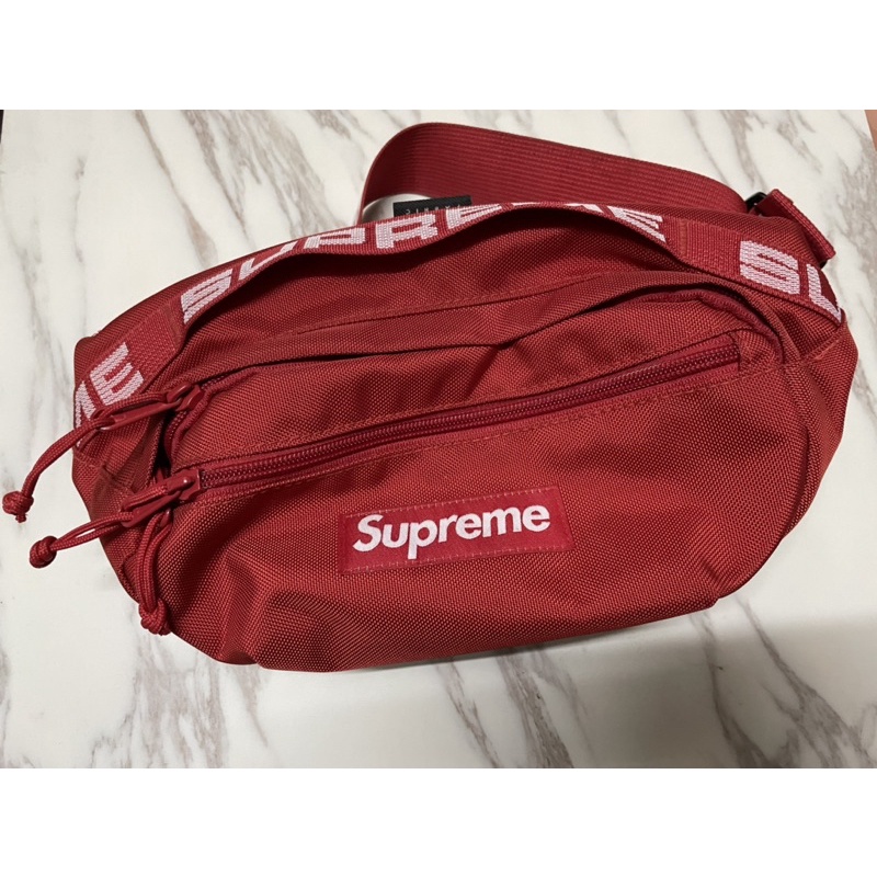 【二手】 Supreme Waist Bag S/S18 Spring Summer 2018 44th腰包 背包隨身包