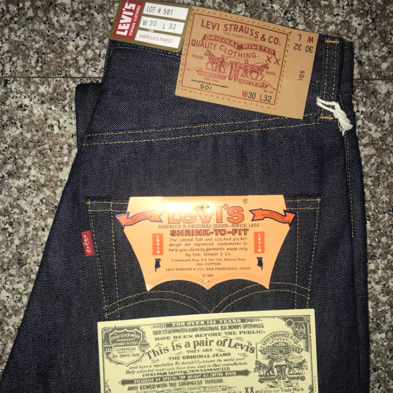 Levis 501 1976 lvc Levi s