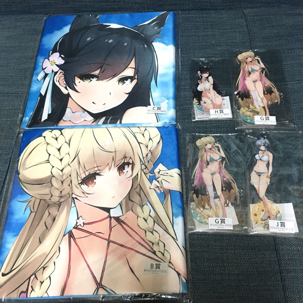 現貨一番賞CHARA賞碧藍航線Seaside Summer 天狼星愛宕可畏加斯科涅B賞C賞G賞H賞J賞| 蝦皮購物