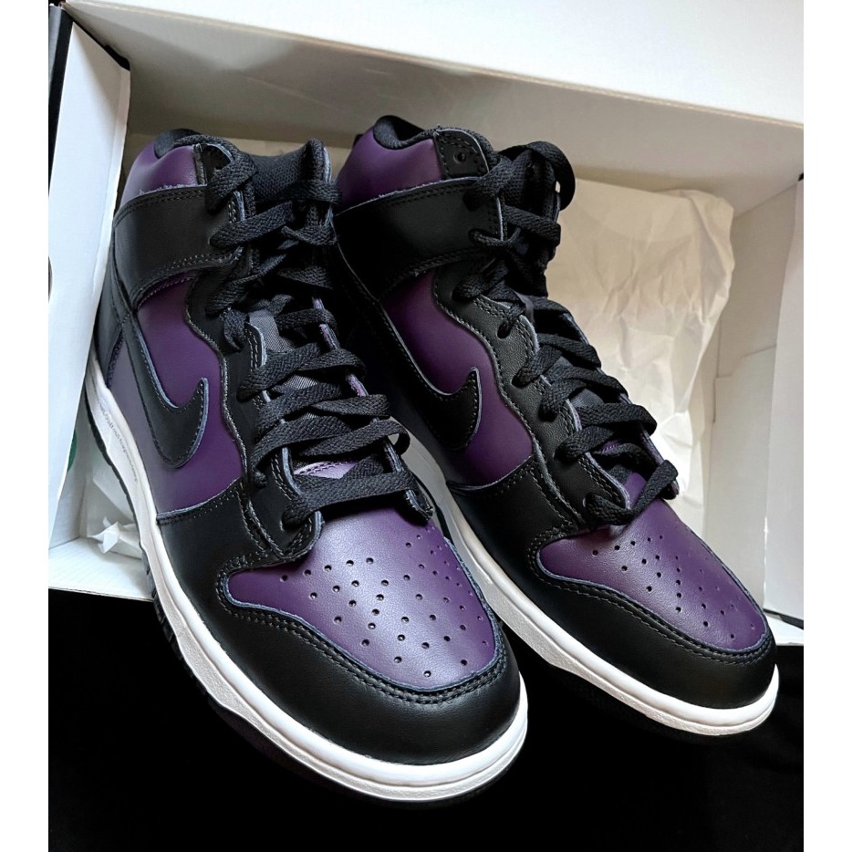 Fragment Design x Nike Dunk High “Beijing” 黑紫籃球鞋DJ0382-600