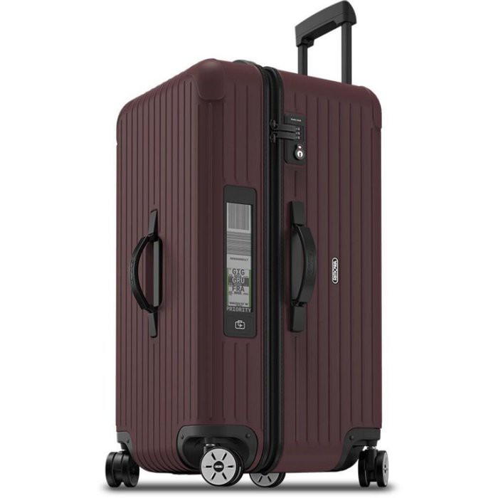 【珮珮雜貨舖】全新現貨《RIMOWA》SALSA SPORT 75 E-TAG 中型運動四輪旅行箱 寶石紅